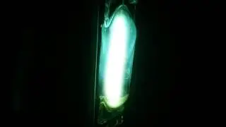 SunMaster HQI 600W - Lichtbogen tanzt. Dancing Arc of a Metal Halide Lamp.