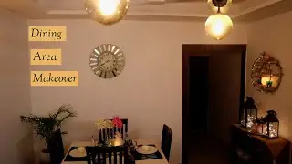 Dining Room Makeover || Dining Room Decorating Ideas || Indian Dining Room Makeover in budget