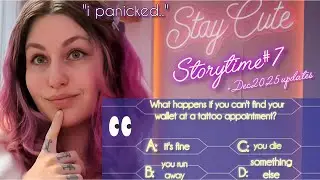 How I Ruined My Own Tattoo Appointment #storytime 
