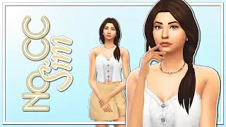 🌷 NO CC Sim | Sims 4 CAS Lookbook 🌷