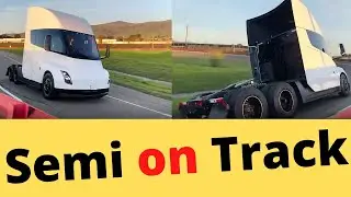 Tesla Shows Video of Semi on Test Track