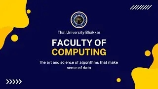 Faculty of Computing | Admission Fall-2022 | Thal University Bhakkar | codetrix
