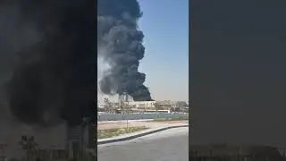 Fire 🔥 in Qatar. No injuries