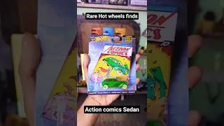Faster than a speeding bullet 🦸&zwj;♂️💥 Action Comics #superman #spiderman #comics #hotwheels #sedan