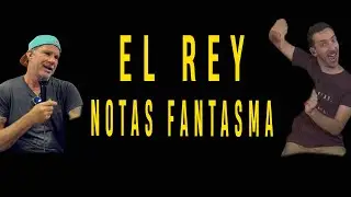 NOTAS FANTASMAS en BATERIA - EL REY CHAD SMITH