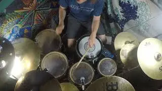 Rush - Fly By Night - Drum Play Along - Overhead Series (GoPro Audio)