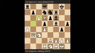Hans Moke Niemann vs Aleksey Goganov Aeroflot Open 2025 &bull; Round 4