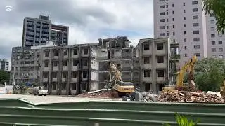 Building demolition near my home (Loud)💣💥🔊 #buildingdemolition #near #home #loud