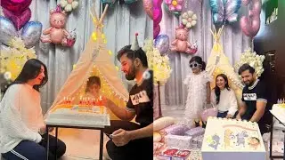 Sarah khan and Falak Shabir Daughter alyana 4th birthday 🎊🎊