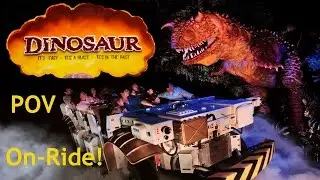DINOSAUR POV HD Animal Kingdom On-Ride Disney World EMV Dark Ride GoPro DinoLand U.S.A.