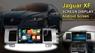 Android Screen Apple CarPlay Autoradio Multimedia Player For Jaguar XF #carplay #jaguar #androidauto
