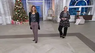 Cuddl Duds Comfortwear Wide Leg Lounge Pants with Pockets on QVC