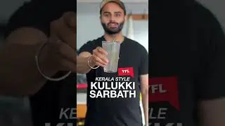 How to make Kerala Style Kulukki Sharbath at home | Chef Sanjyot Keer #Shorts