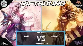 Lux VS Leona  [Riftbound Gameplay Round 2]