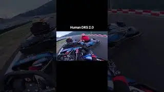 Human DRS 2.0 #karting #onboard #gokart