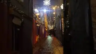 Galway City at Christmas Medieval 🎄 #galway #europe #ireland #city