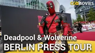 Deadpool & Wolverine (2024) Berlin Press Tour Fan Event & Interviews