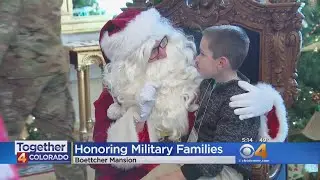 Military Families Honored At Holiday Party