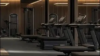 Modern Luxury Home Gym Interior Renovation | Satisfying Transformation