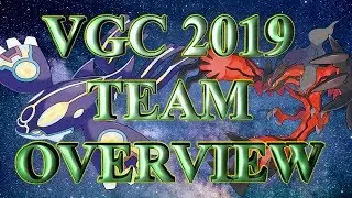 VGC 2019 Team Overview - Kyogre/Yveltal