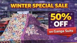💥WINTER🤩Special🤩SALE✨50%OFF✨on GANGA Latest🔥Catalogue🔥 