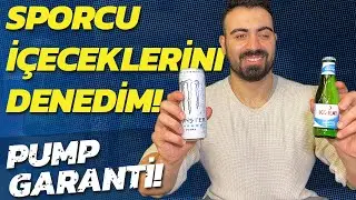 Marketteki SPORCU İçeceklerini İnceliyoruz! Maden Suyu ile PUMP