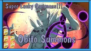 Naruto Blazing Obito Summons Super Lucky Step!!!