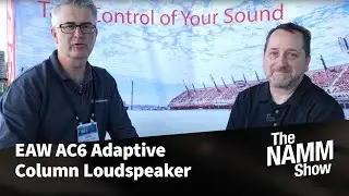NAMM 2024: EAW AC6 Adaptive Column Loudspeaker