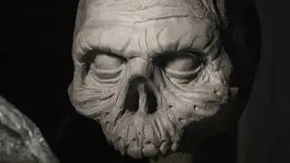 Zombie Sculpt in WED clay - Part 1