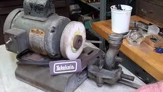 Restoring a LISLE Drill Grinder pt 1Tips #460 tubalcain