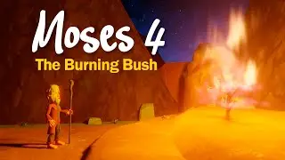 MOSES 4: The Burning Bush 🔥 Bibtoons GO | Animated Bible Stories