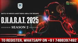 Qualifiers Day 6 (Part 1) I B.H.A.R.A.T. CUP Season 2