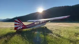 backcountry flying in north Idaho