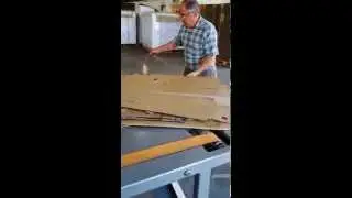 Roller Die Cutter Cardboard-box-machines Final Test Andre de V. (Cape Town)