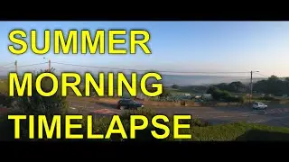 GoPro Hero 7 still has what it takes to make a serious time lapse. Fog in the valley in summer