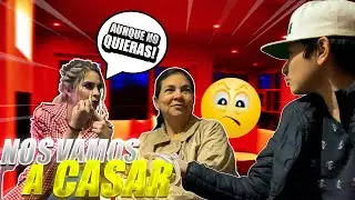 SE QUIEREN CASAR BROM4 A LA MAMA DE CINDY ¿Se enojo?