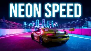 Turbo 16 Demo — Cool Neon Racing Game