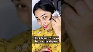 4 Ways to use Maybelline Master Strobing Cream #shorts #youtubeshorts