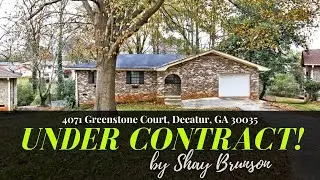 UNDER CONTRACT‼️🏡✨ - 4071 Greenstone Court, Decatur, GA 30035