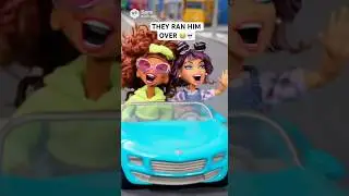 Chaotic Doll Car Crash Skit &mdash; News Reporter Gets Flattened 😭💀