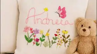 Magia broderiei-Broderie florală relaxantă &mdash; Artă, culoare și creativitate!🌸🌺🌼