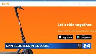 Spin scooters debut in St. Louis
