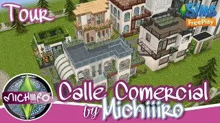 The Sims Freeplay |🌸| Calle Comercial |👌| Original Design by michiiiro |🌸| Tour