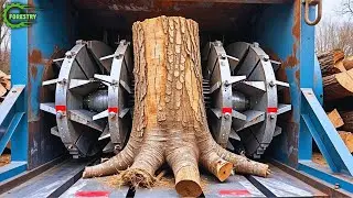 Extreme Dangerous Wood Chipper & Shredder Demolitions Crushing Everything in Sight! #4