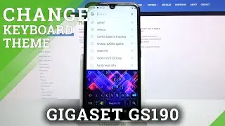 How to Apply LED Keyboard &ndash; App for Bright Keyboard on GIGASET GS190