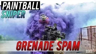 Grenade Spam - Paintball Sniper in Close Quarters