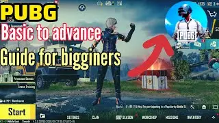 Pubg basic guide for beginners | bassic to advance guide  # pubgm 