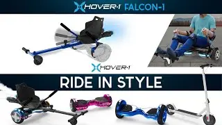 Hover-1 Falcon-1 Buggy Attachment | Turbo LED Lights, Compatible with All 6.5