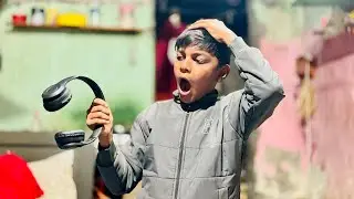 આ શું કરિયું 😢મારા હેડફોન ( headphone ) તોડી નાખિયા 😭🎧