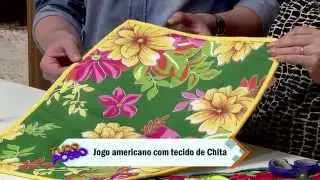 Jogo Americano em Chita – Claudete Messias